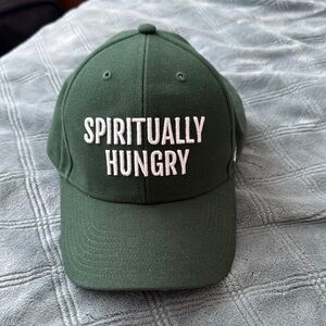 47 Green Spiritually Hungry Baseball Hat